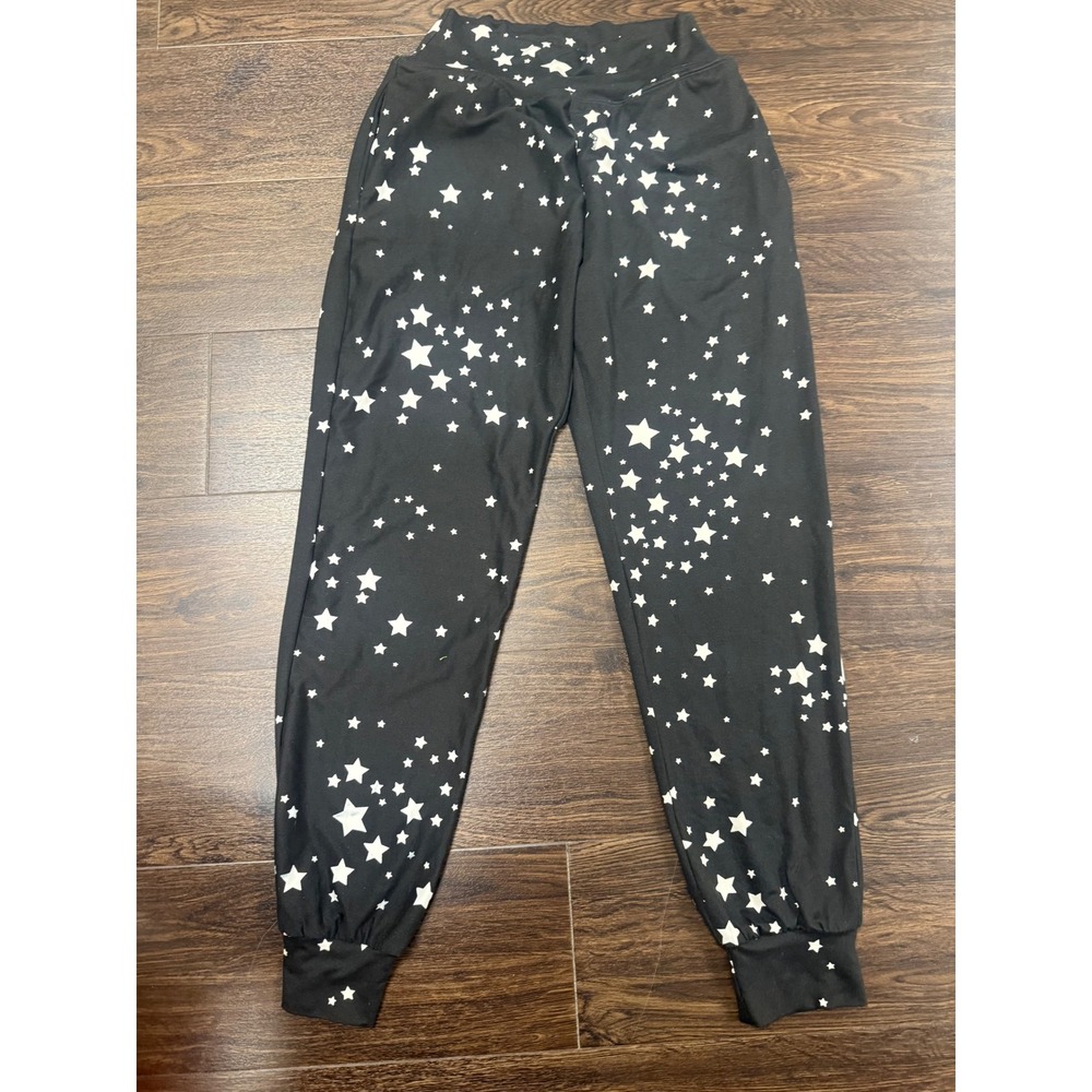 MASONgrey Black Stars Cloud Jersey Joggers Loungewear Pants - Size XS
